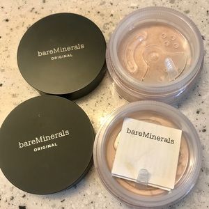 BareMinerals bundle. 2 org Fair ivory foundation